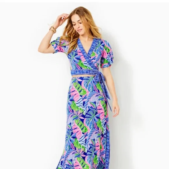 NWT, Size Small HTF, Lilly Pulitzer Sailynn Set - Picture 2 of 3